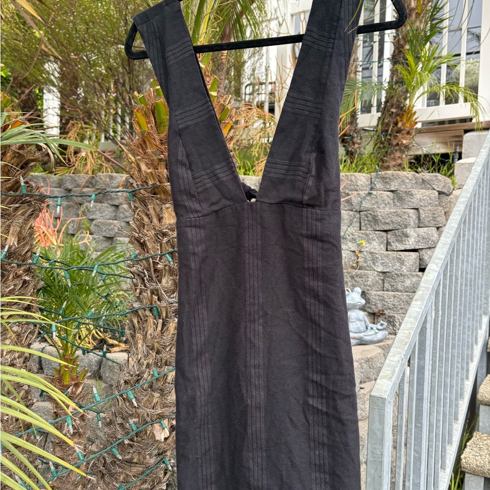 Free People Black Sleeveless Dress